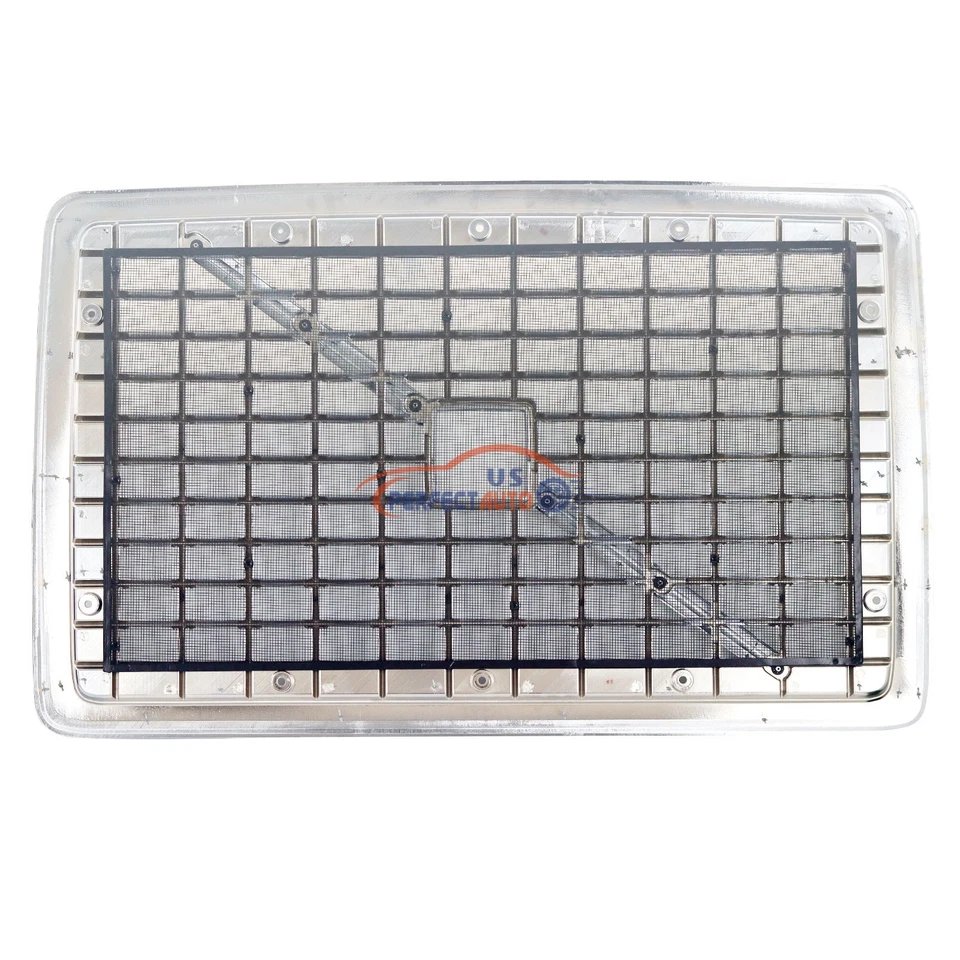 Rejilla cromada para modelos VOLVO VNL 2004-2015 sin emblema estilo agujero Foto 2 de 4