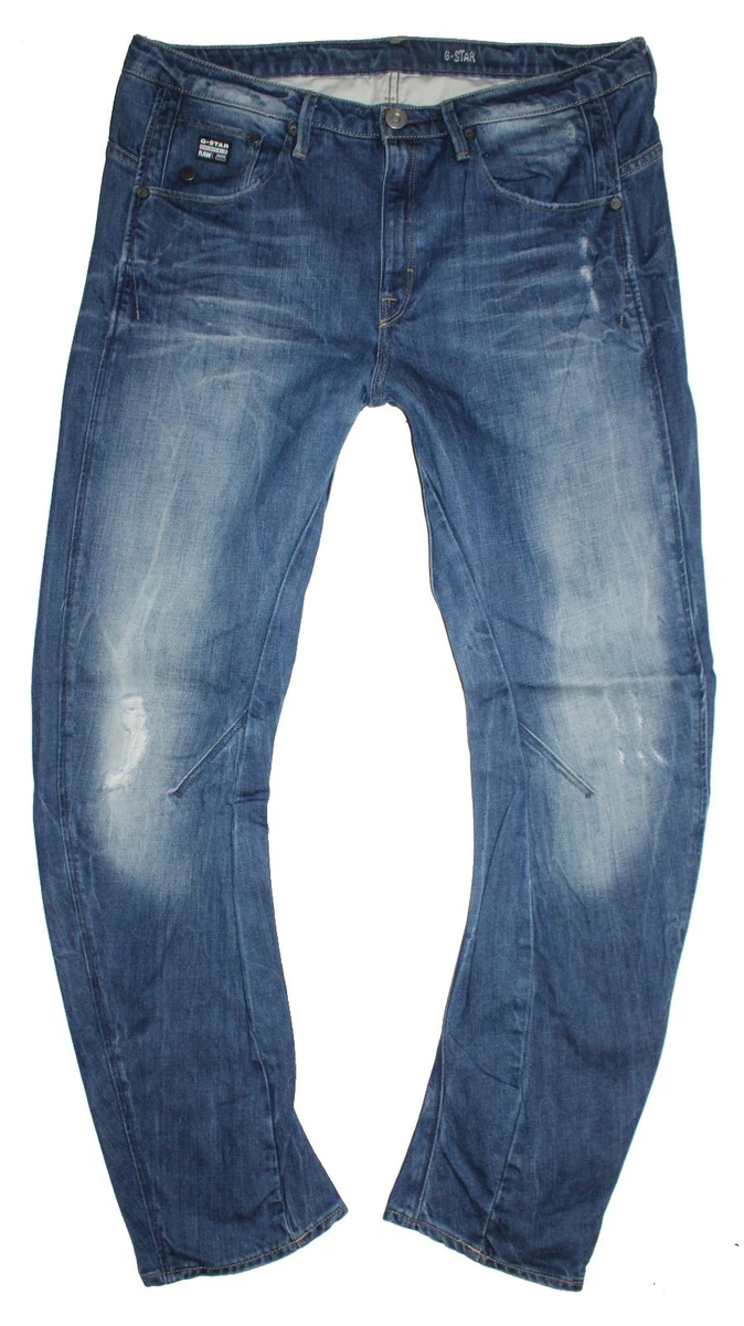 Arc 3D Low Waist Boyfriend Jeans | Mittelblau | G-Star RAW® DE