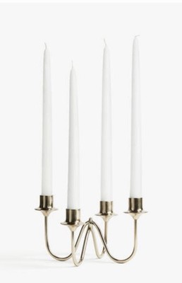 H&M Home Metal Candelabra