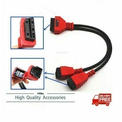 12+8 Pin Connector Cable Adaptor Fit For Chrysler Autel Maxisys MSCHRY128
