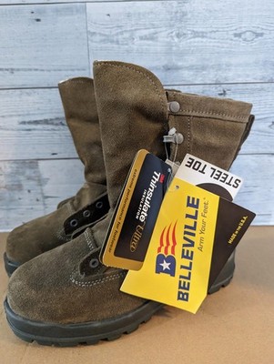 Belleville 675ST Steel Toe‎ Boots Mens 11W Green New Insulated Gore-Tex Tactical Belleville 675 ST USAF Cold Weather Insulated Waterproof  main image 2