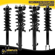 Front & Rear Complete Struts for 2012-2015 Honda Crosstour AWD V6