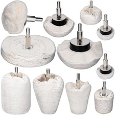 Buffing Wheel for Drill, 11Pcs Wheel Polishing Kit Polishing Wheel for Drill ...