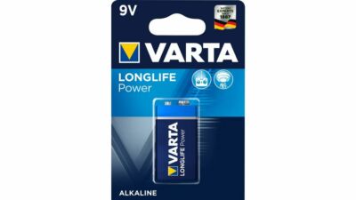 Varta Longlife Power 9V E-Block 6LR61 Alkaline 1er Blister