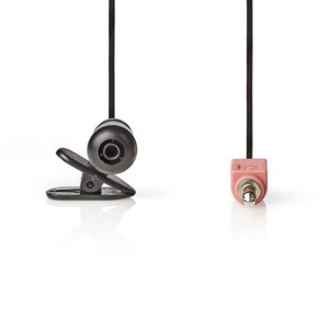 NEDIS Clip-on Microphone Ansteckmikrofon Clip Mikrofon 3 5mm Klinkenstecker