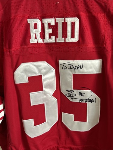 ERIC REID San Francisco 49ers signed Jersey Auto To Dylan Go Niners Super Bowl - Picture 3 of 7