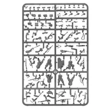Bolt Action German Veterans Infantry 2025 Plastic Sprue (1) w/5x bases