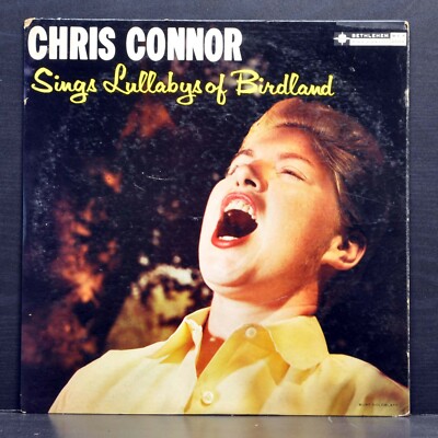 CHRIS CONNOR SINGS LULLABYS OF BIRDLAND 10 インチ LP 深溝 DG
