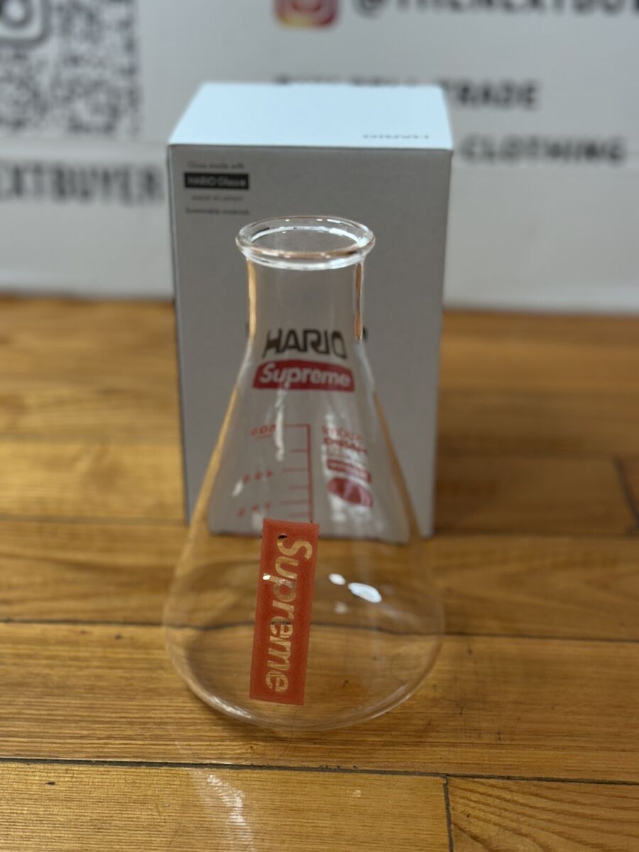 Supreme x Hario Erlenmeyer Flask FW24 SHIPS SAME BUSINESS DAY Supreme x Hario Erlenmeyer Flask FW24 SHIPS SAME BUSINESS DAY