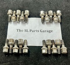 Mercedes Benz SL SLC R107 C107 R129 W124 Satz Alufelgen Schrauben Muttern