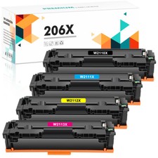 W2110A/X Toner Compatible With HP 206A/X LaserJet Pro MFP M283fdw M282 No Chip