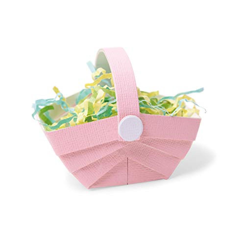 (TG. Taglia unica) Sizzix 665102 Fustella Bigz motivo cesto di Georgie Evans - N