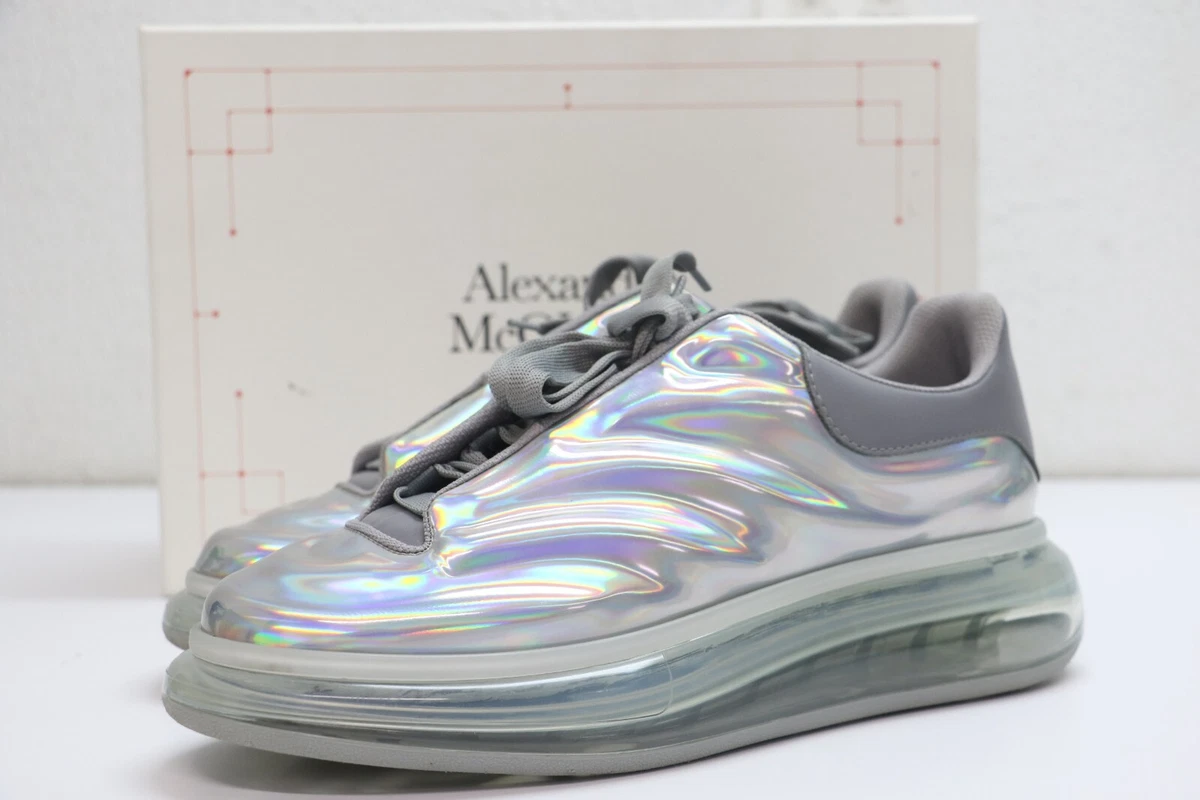 Alexander mcqueen metallic sneakers cheap