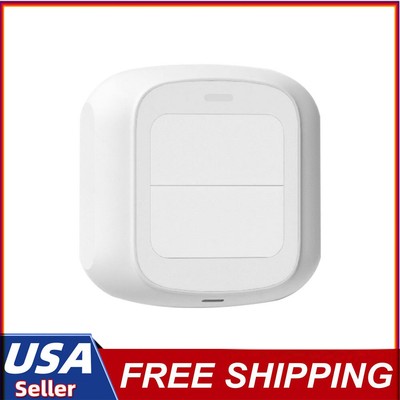 Wireless Scene Smart Switch Push Button Double Open Switch Home for Wifi/ZigBee