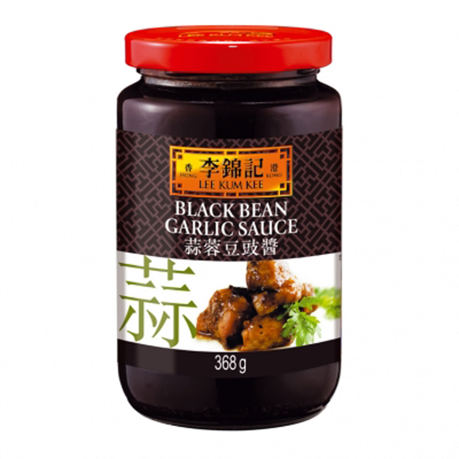 Schwarze Bohnen mit Knoblauch Sauce 368g Lee Kum Kee Black Bean Garlic Sauce