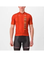 CYCLING SHORT SLEEVE JERSEY BRAND: CASTELLI GIRO 106 CLAY RED