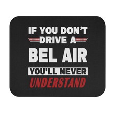 Bel Air Mouse Pad, Bel Air Gift, Bel Air Desk Pad, Bel Air Gift, Chevy Bel Air