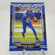 2021 Panini Playbook Rookie RC #119 Tutu Atwell Rams