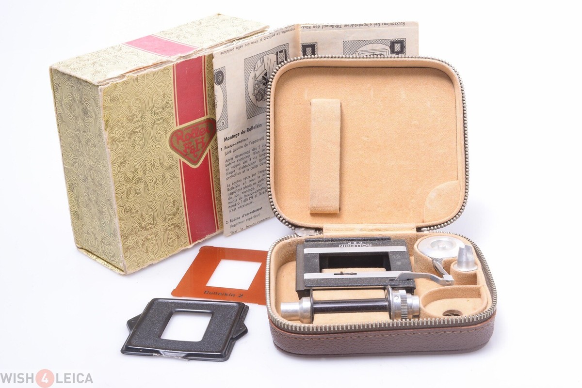 ✓ROLLEIFLEX ROLLEIKIN TLR CONVERSION SET KIT 35MM SIZE FRAMES.. w