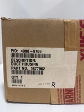 Simplex 0677062 Air Duct Sensor Housing 4098-9706 - Factory Sealed