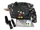 Disney Baby Mickey Mouse Diaper Tote Bag With Bottle Attachment And Changing Pad