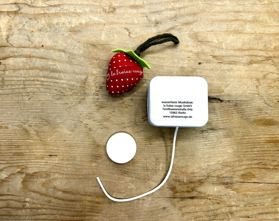 Musikdose, Spieluhr, Spielwerk zum Einnähen: Melodie zum Aussuchen wasserfest - Bild 4 von 4