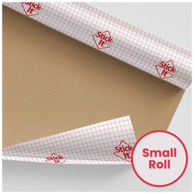 Stick-it selbstklebender Lampenschirm Vinyl 1460 x 500 mm, weiß, klar und metallic
