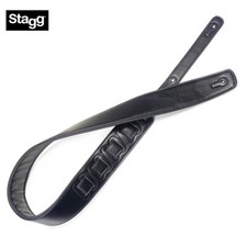 Stagg SPFL 30 BLK L Black Padded Leather-Styl...