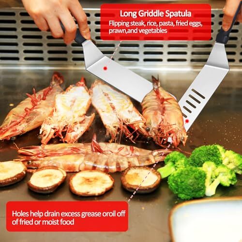 142Pcs Griddle Accessories Kit, BBQ Grill Tools, Flat Top Grill Accessories - Picture 3 of 7