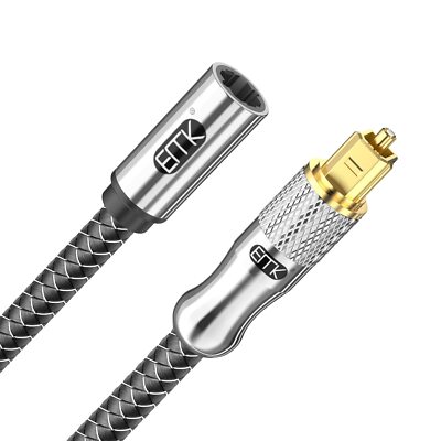 Optical Audio Cable Optical Cable Digital Fiber Optic Toslink Cable for Sound...