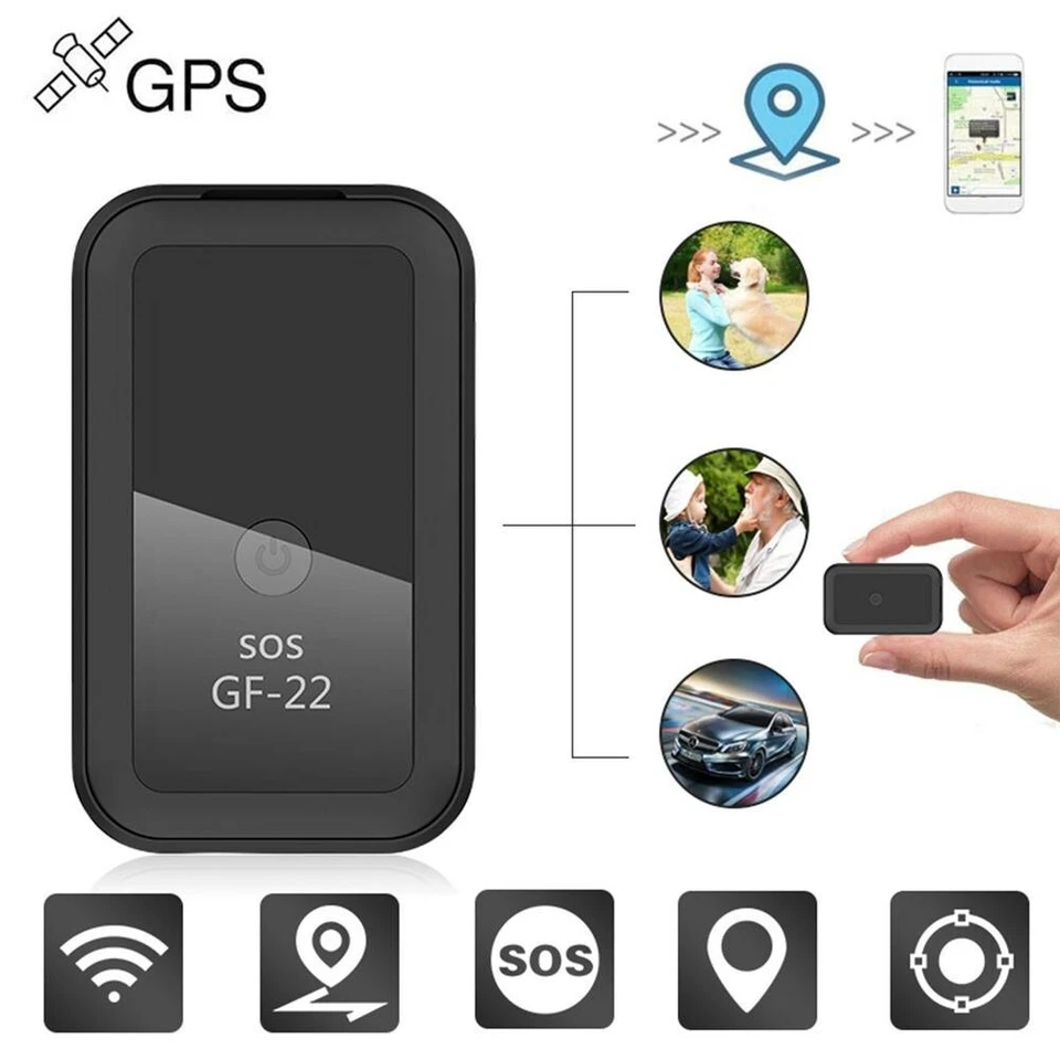 Mini GPS Tracker Car Locator Magnetic Vehicle Real Time racking Full Coverage - Image 2 of 4