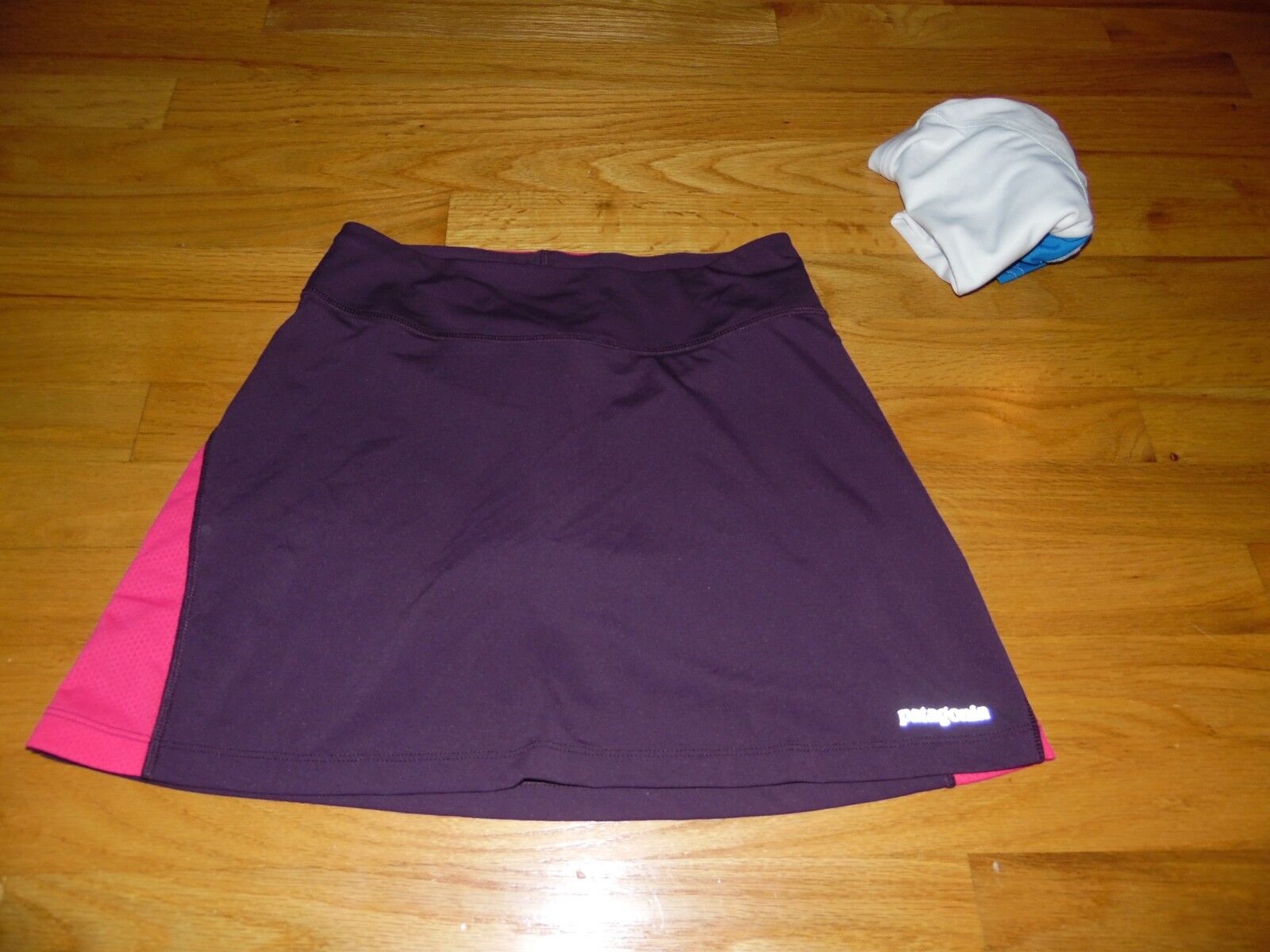 Patagonia Lined Running Training Skirt Sz XS Burgundy SHORTS lin