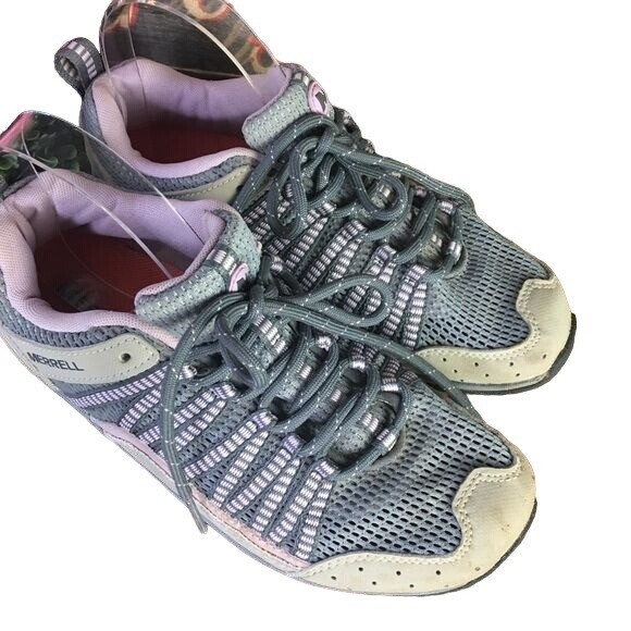 Scarpe da ginnastica MERRELL da donna orchidea ghiacciata Bloom corsa escursionismo stringate