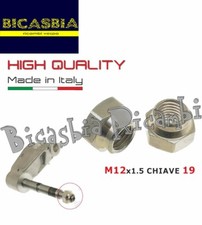 0925 - DADO ZINCATO M12X1,5 TAMBURO RUOTA ANTERIORE APE 50 TUTTI MODELLI