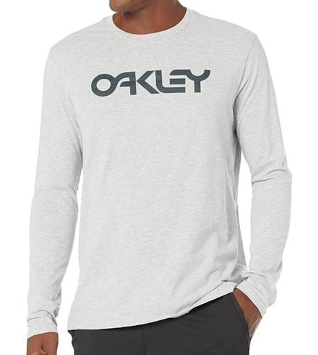 Vintage Oakley T-Shirt Long Sleeve 90s Center Logo Y2K | eBay