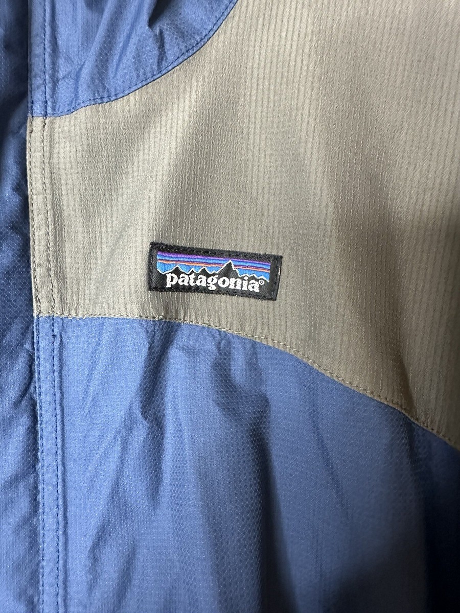 ジャケット・アウター Patagonia GORE-TEX MountainParker size L Patagonia Vintage Goretex Jacket #83405 Aquatic Blue Heather