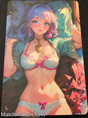Matchmaker Spicy Waifu A5 Sizes Card Board Ayaka Genshin Impact Mint