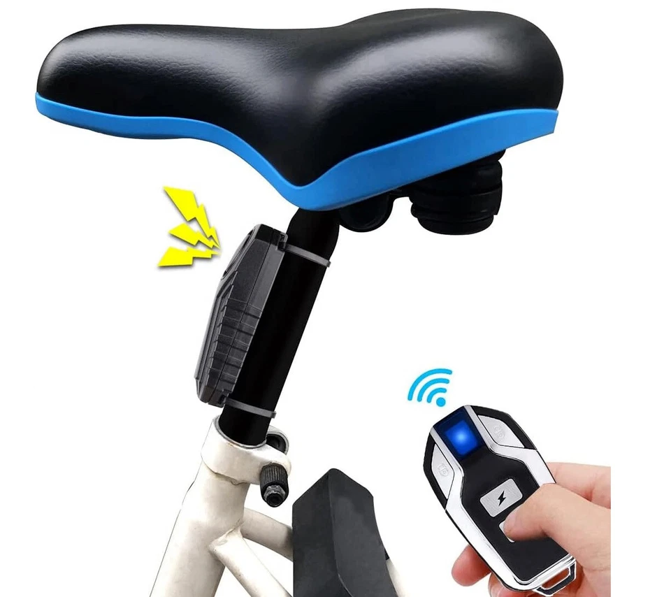 Antifurto allarme per bicicletta monopattino elettrico bici sensore vibrazione - Immagine 4 di 4