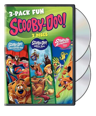 3-PACK FUN Scooby-Doo Fun Pack (DVD) BRAND NEW!!!