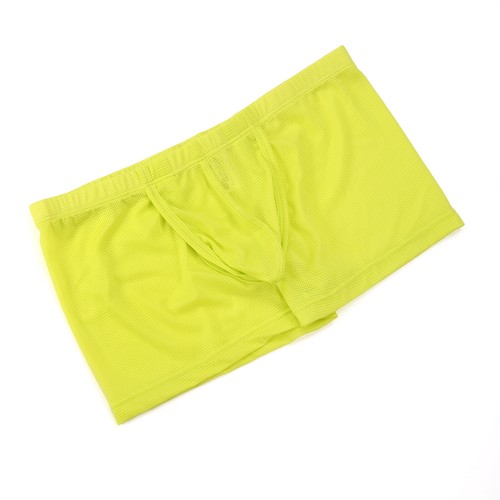 Men Boxer Briefs Shorts Trunks Mesh Open Crotch Underwear Breathable Underpants - Picture 17 of 45