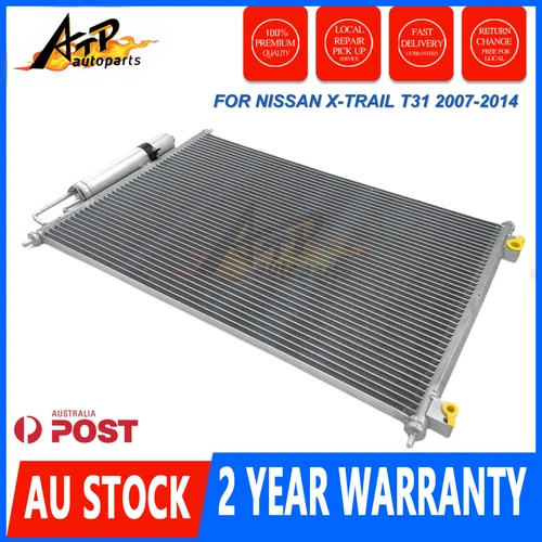 Air Conditioning Condenser W/Drier fit Nissan X-Trail T31 9/07-2/14 AC