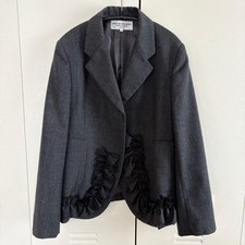 Comme Des Garcons Robe De Chambre Ruffle Jacket