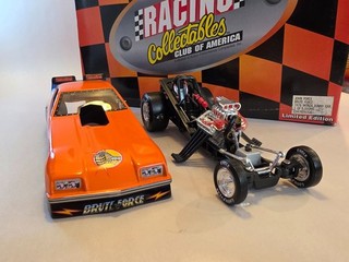 John Force Brute Force 1978 Monza Funny Car 1:24 Scale Club Series