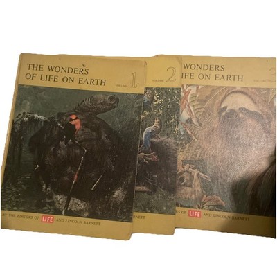 Wonders of Life on Earth Vols 1-3 SET by LIFE Eds Time 1961