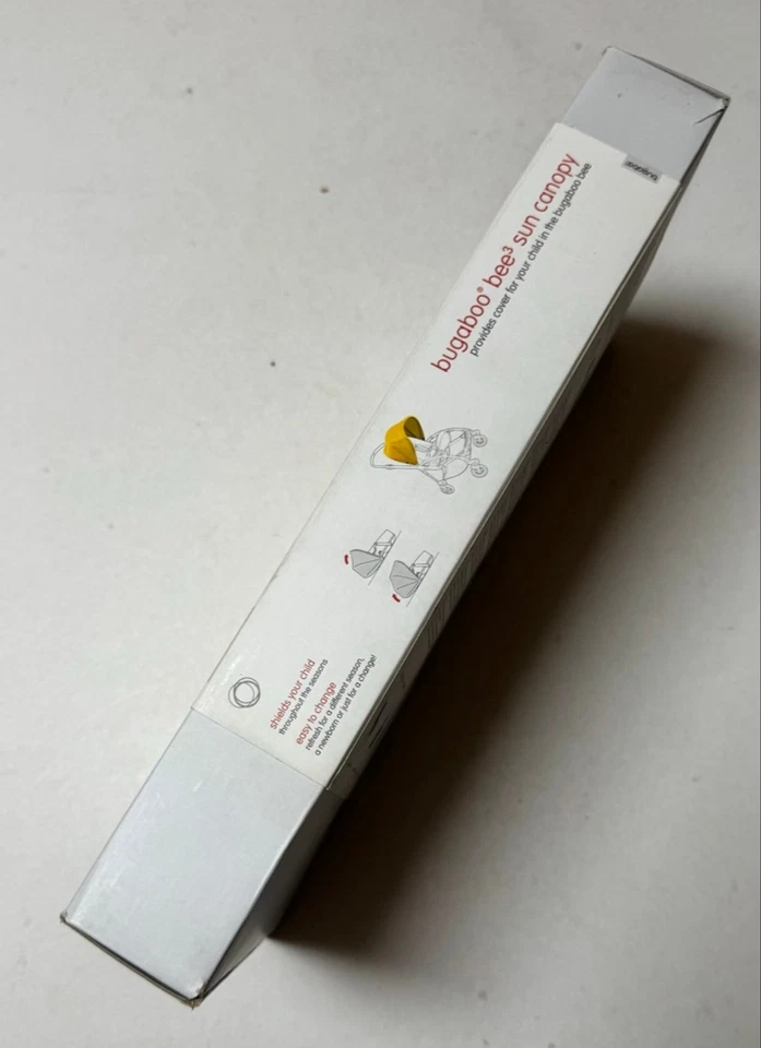 Bugaboo Bee3 Sun Canopy - Morning Pink - New / Discontinued - Image 3 of 4