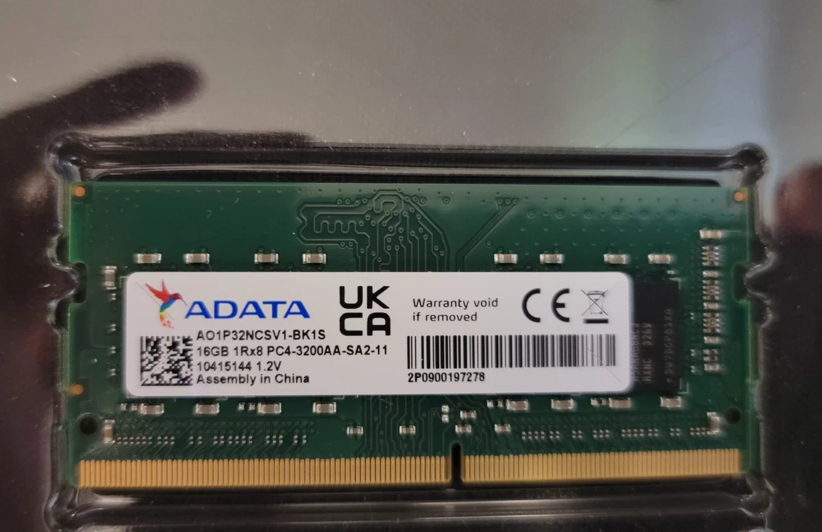 ADATA DDR4 SDRAM 16 GB Capacity per Module Memory (RAM) for sale