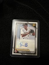 2024 Bowman Hunter Barco Prospect Autograph Auto Pirates PPRA-HB