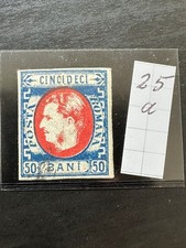 5B129 Romania 1869 Carol I 50 Bani  MI. 30 Euro  collection old lot