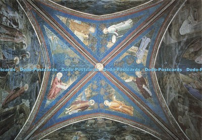 D242342 Avignon Palais des Papes Chapelle St Jean Voutes de la Chapelle Fresques
