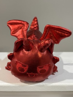 2025 APHMAU MEEMEOWS GEMSTONE DRAGON COLLECTION 6'' RUBY DRAGON CAT PLUSH
